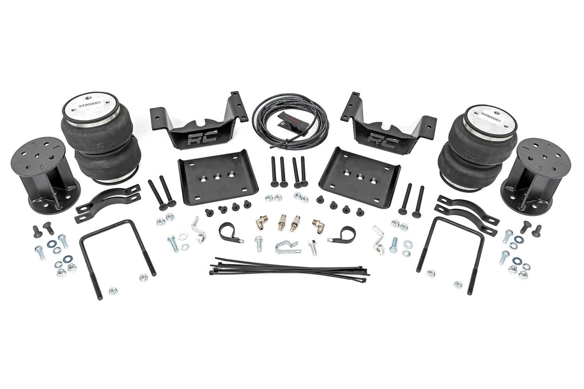 GMC Sierra 1500 Air Spring Kit - Rear - Rough Country - 5 Inch Lift Kit - '07-'18
